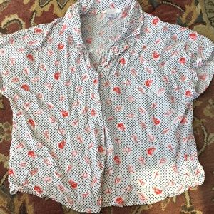 French themed Botton Down Shirt